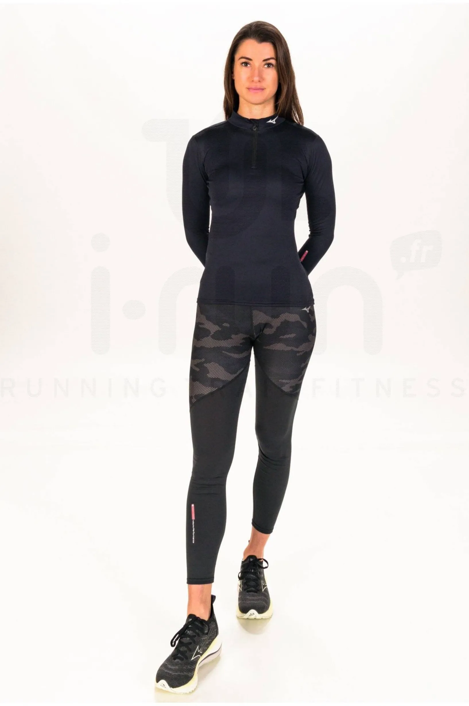 Femme Mizuno Manches Longues^Mid Weight W femme