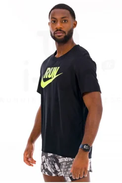 Homme Nike Manches Courtes^Miler Run Energy