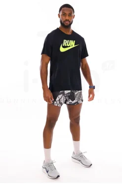 Homme Nike Manches Courtes^Miler Run Energy