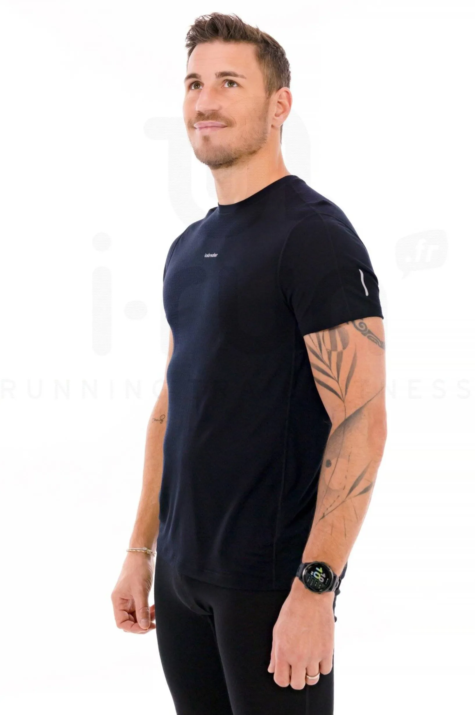 Homme Icebreaker Manches Courtes^Mérinos 125 Cool-Lite Speed