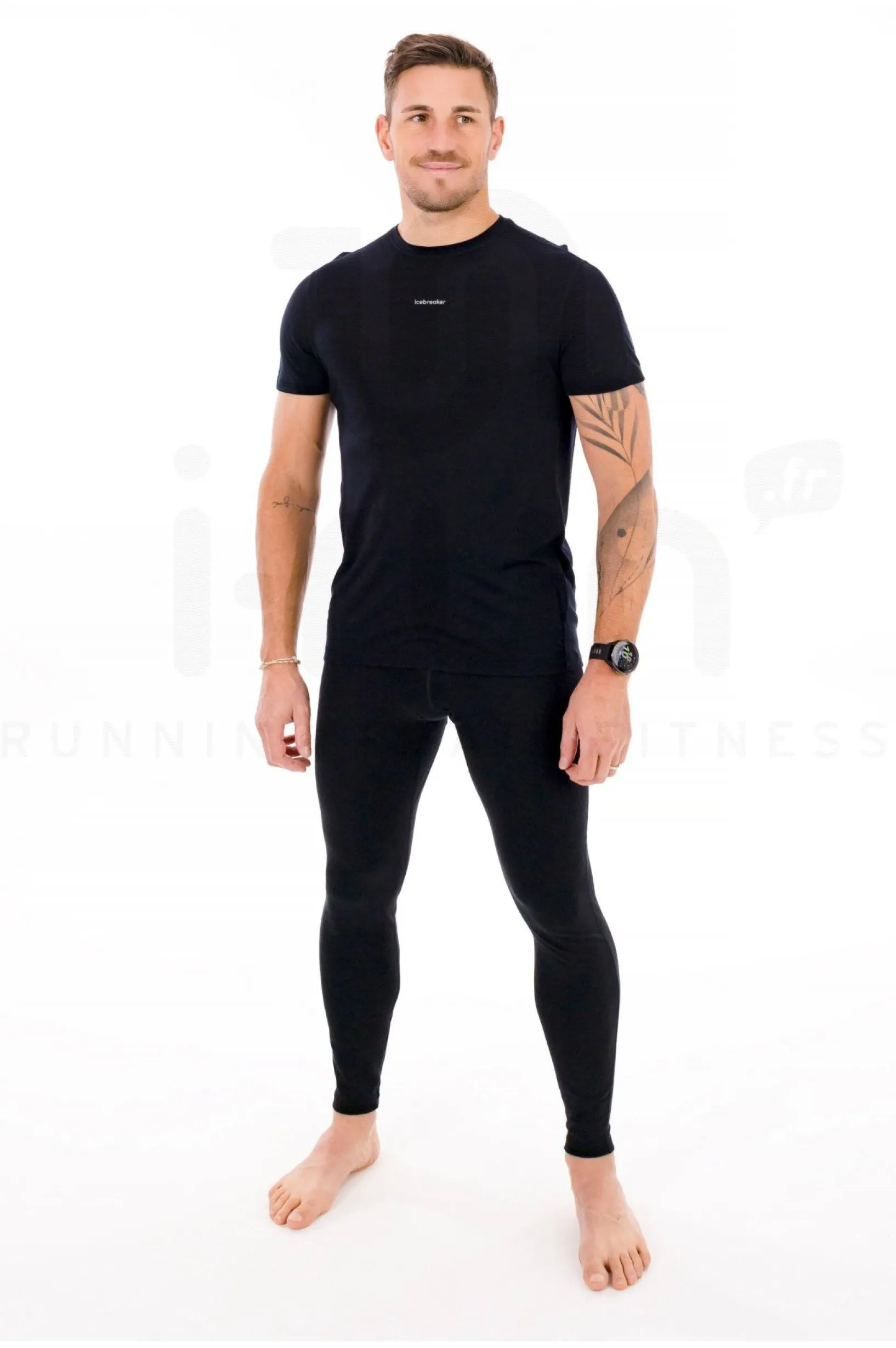 Homme Icebreaker Manches Courtes^Mérinos 125 Cool-Lite Speed