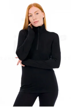 Femme Icebreaker Manches Longues^Mérinos 200 Oasis 1/2 Zip femme