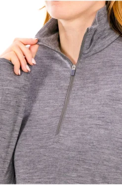 Femme Icebreaker Manches Longues^Mérinos 200 Oasis 1/2 Zip femme