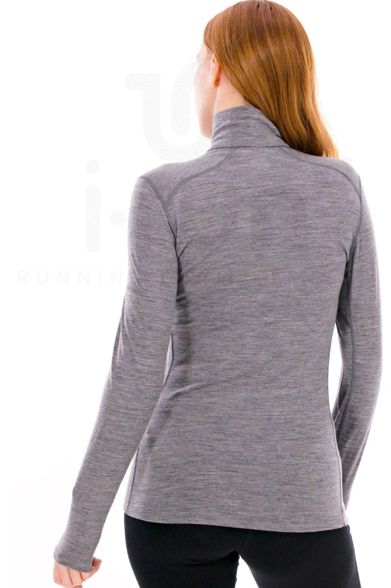 Femme Icebreaker Manches Longues^Mérinos 200 Oasis 1/2 Zip femme