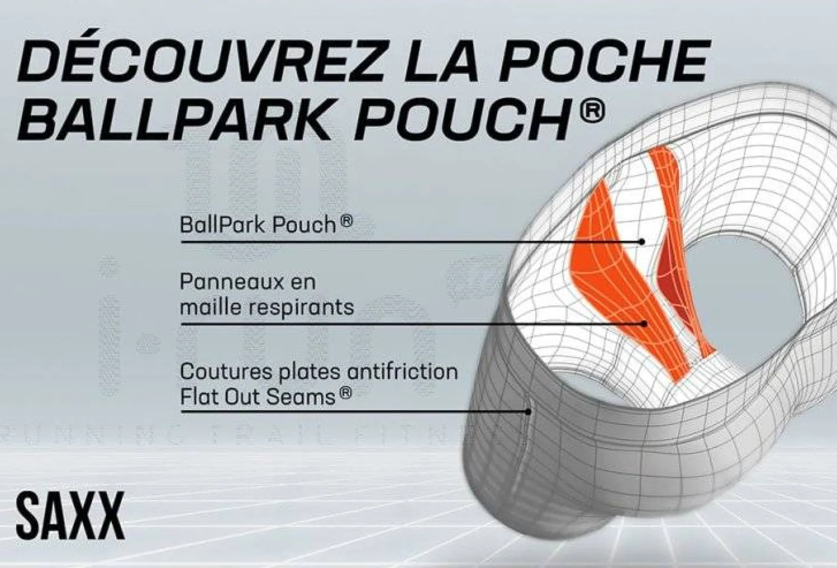 Homme Saxx Sous-Vêtements^Multi-Sport Mesh x2