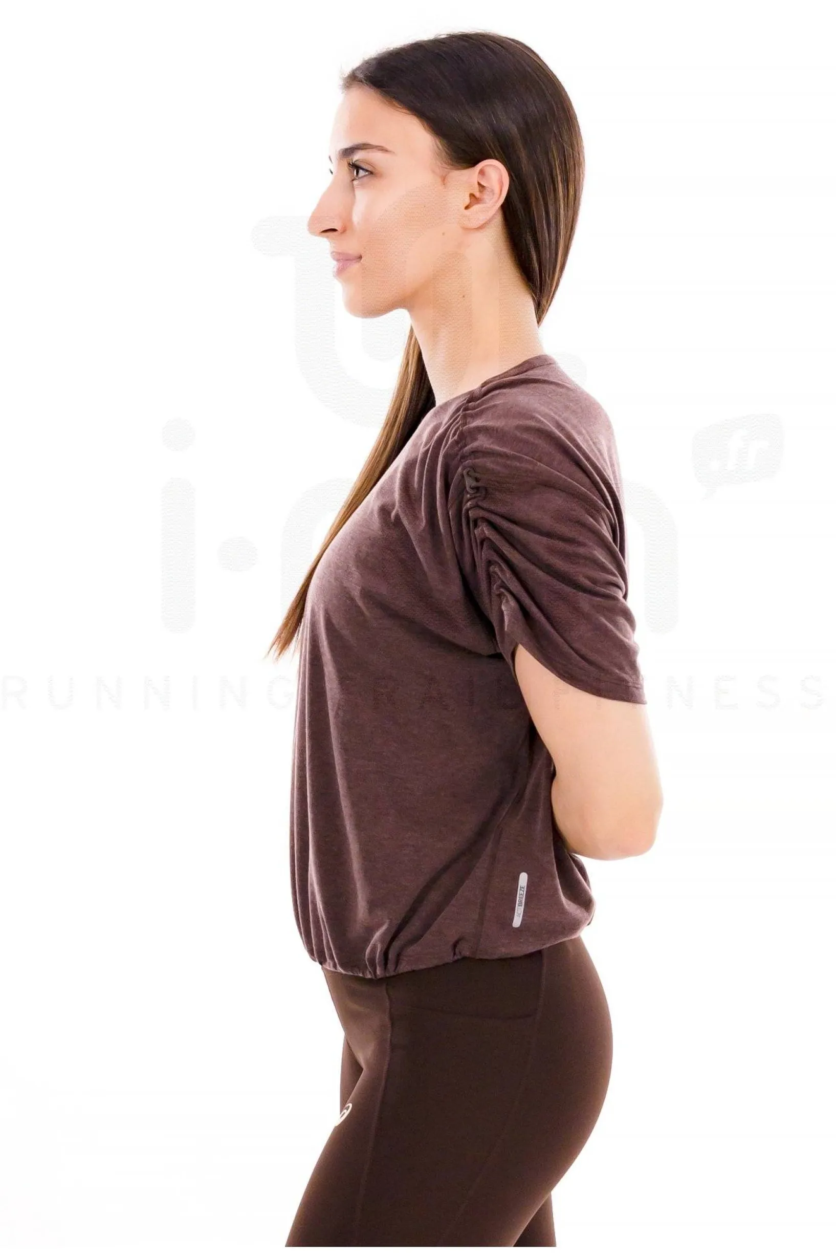 Femme Asics Manches Courtes^Nagino Run Adjustable femme