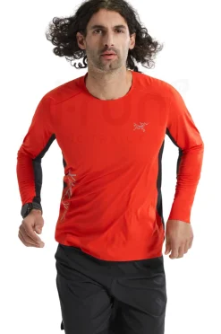 Homme Arcteryx Manches Longues^Norvan Downword Logo