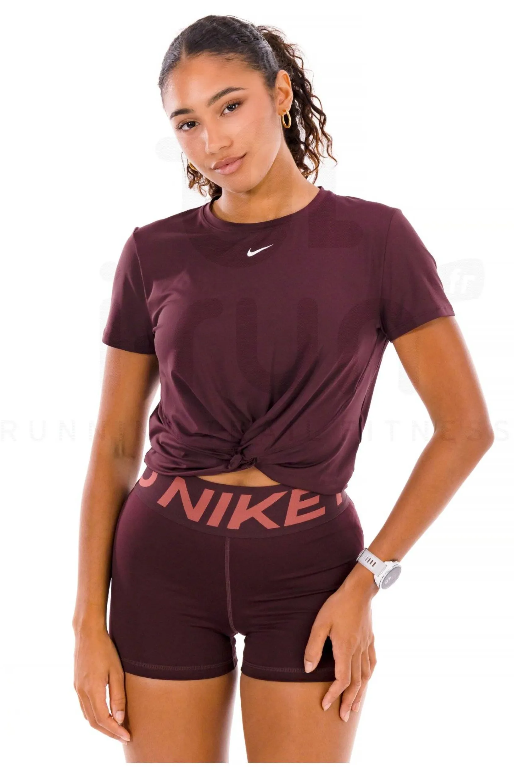 Femme Nike Manches Courtes^One Classic Twist femme