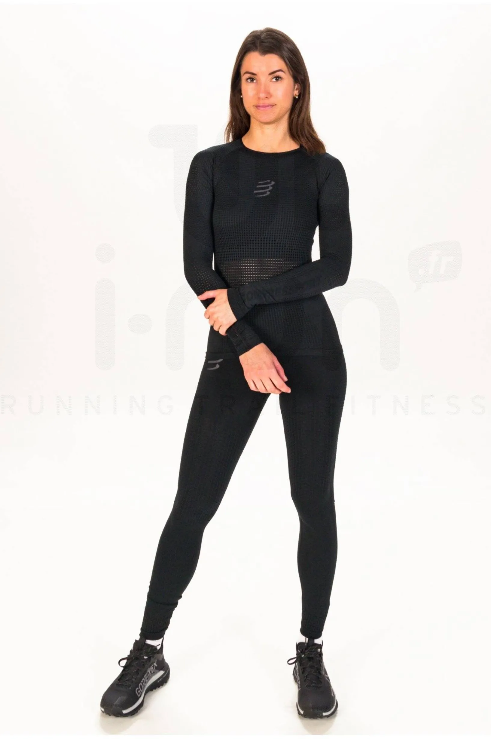 Femme Compressport Manches Longues^On/Off W femme