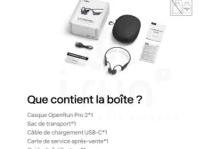 Shokz Casques / Casques À Conduction Osseuse / Écouteurs^OpenRun Pro 2