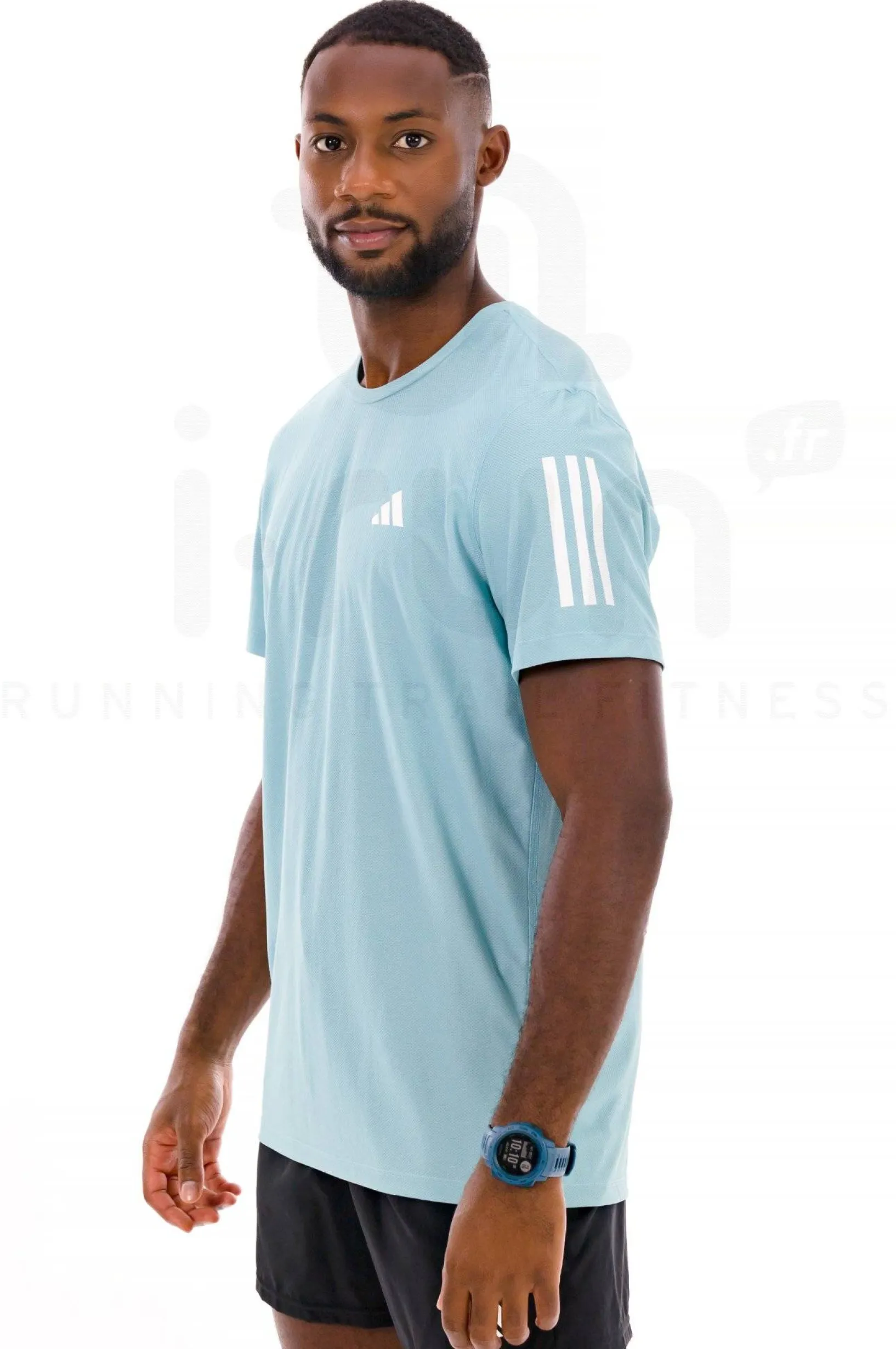 Homme adidas Manches Courtes^Own The Run