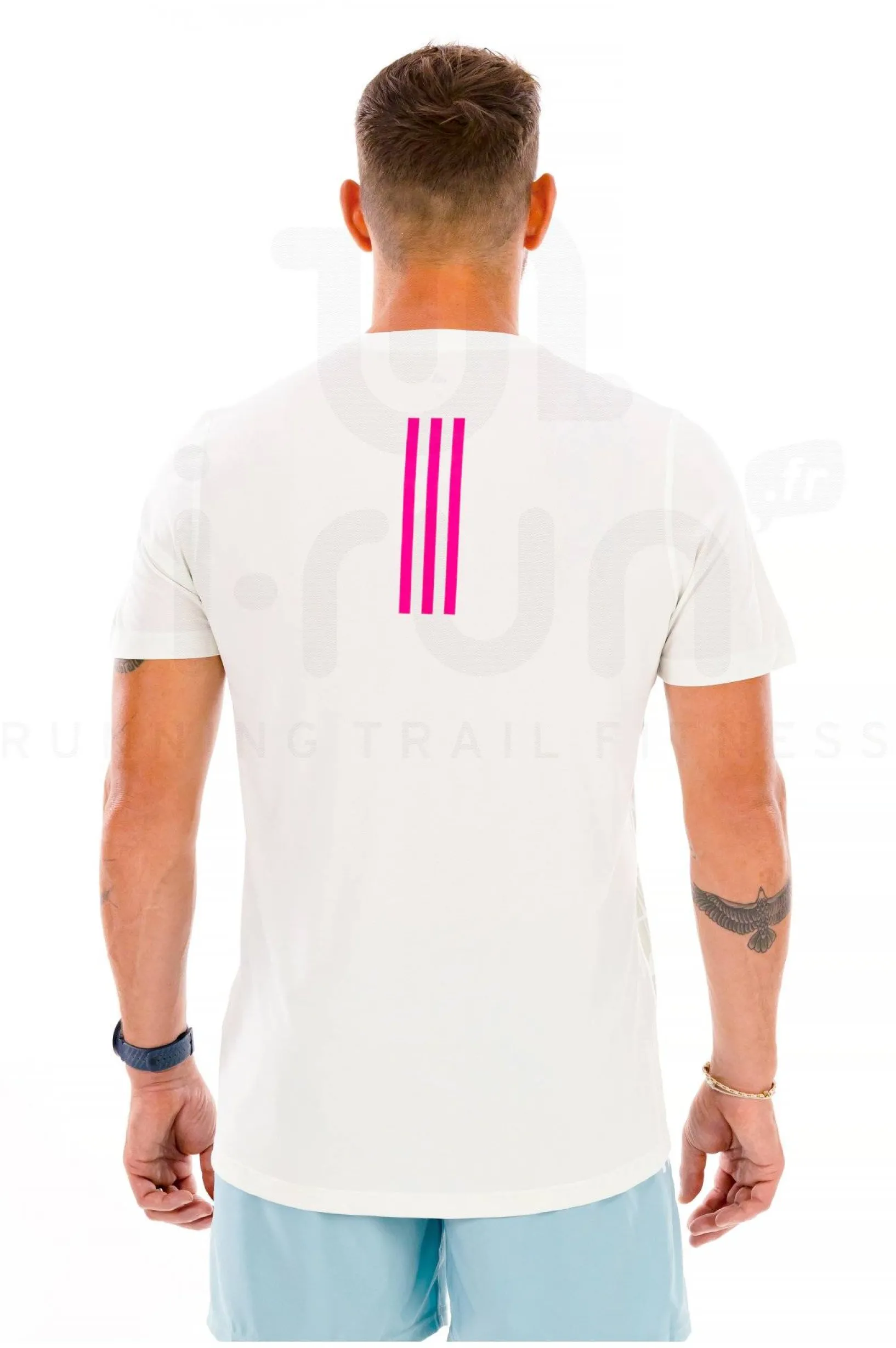 Homme adidas Manches Courtes^Own The Run