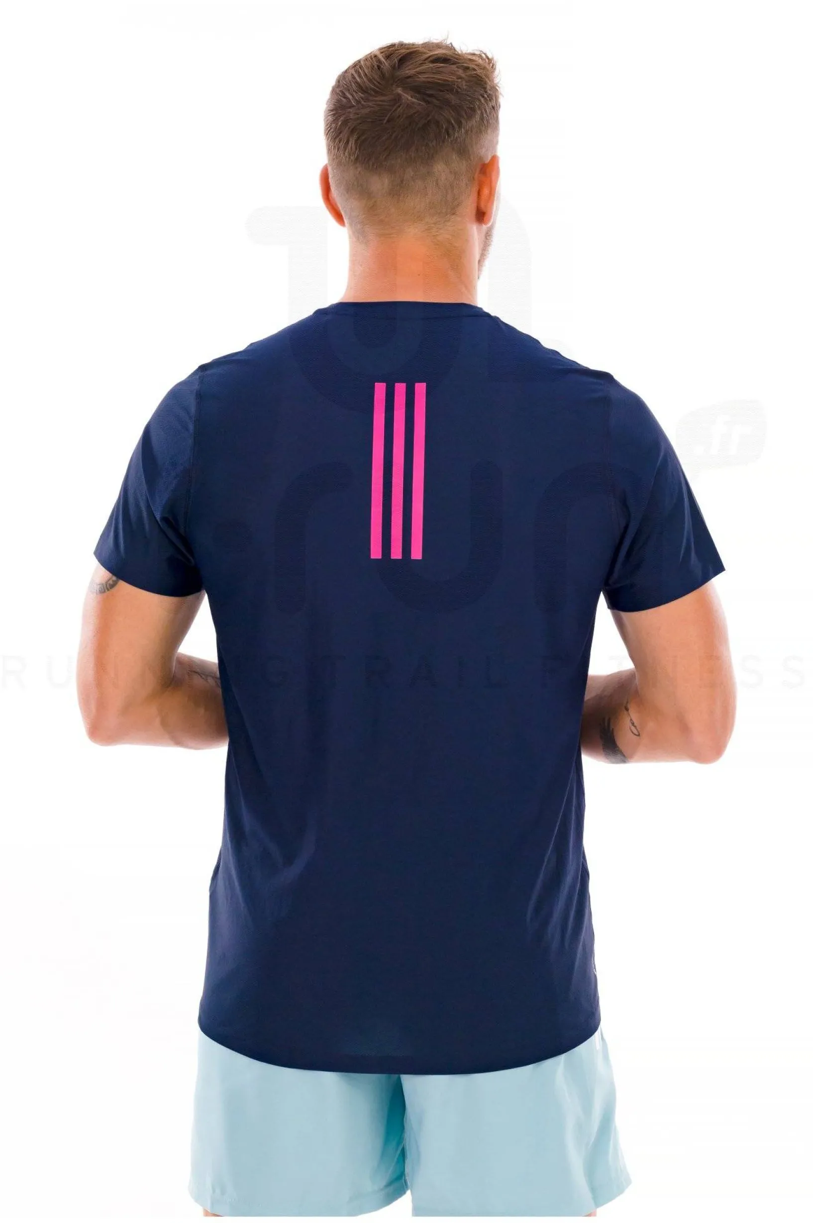 Homme adidas Manches Courtes^Own The Run