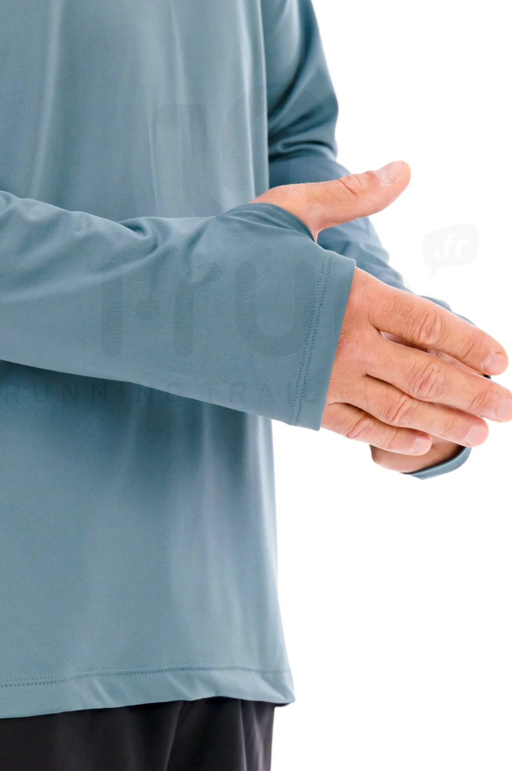 Homme adidas Manches Longues^Own The Run 1/2 zip