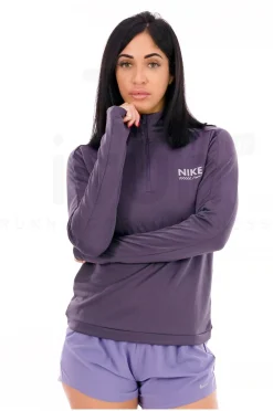 Femme Nike Manches Longues^Pacer Dri-Fit 1/4 Zip femme