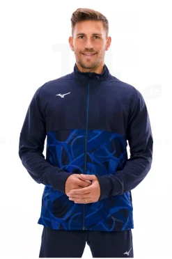 Homme Mizuno Vestes & Coupe Vent^Paris Athlete Hybrid Warm Up M
