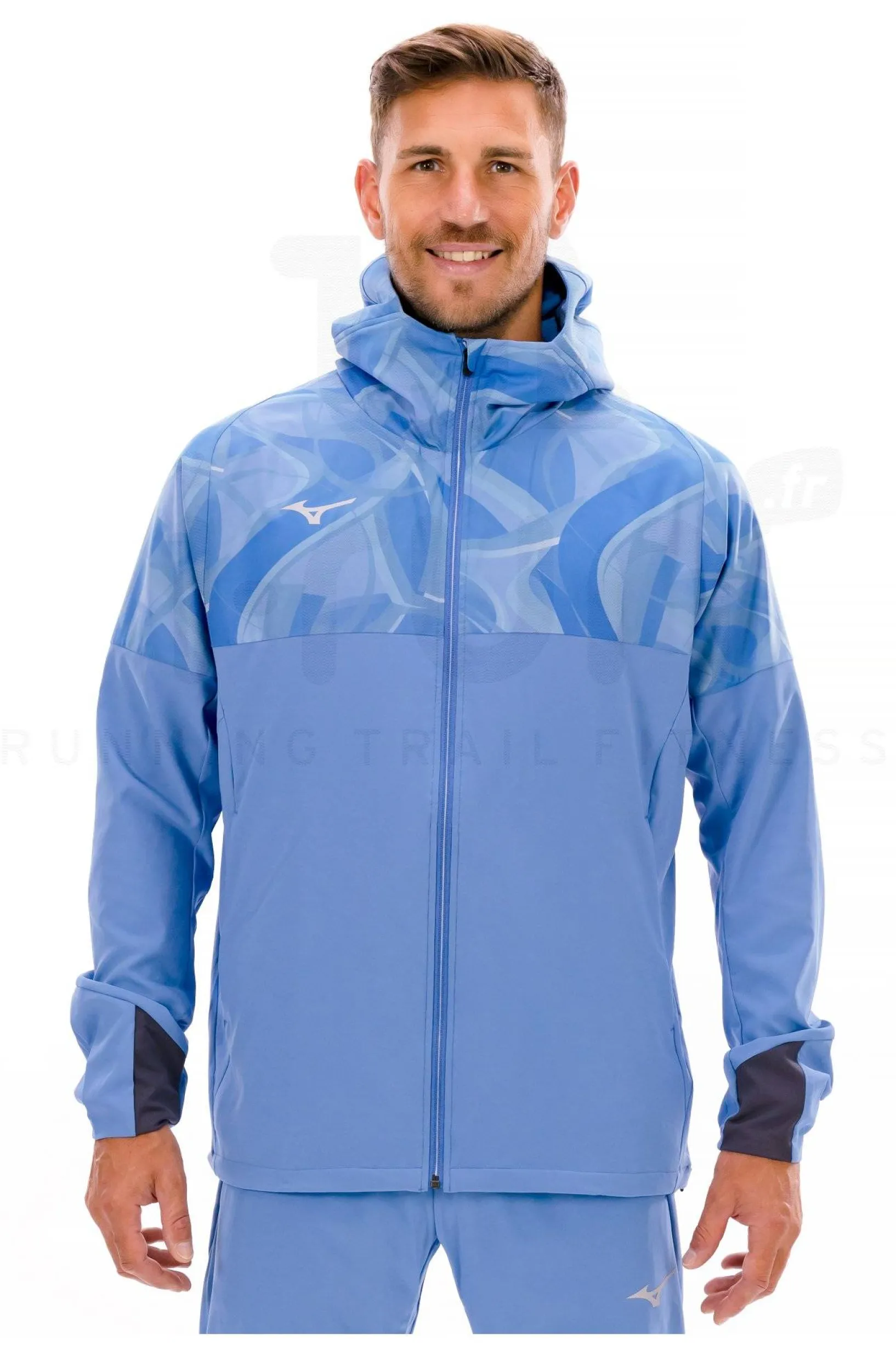 Homme Mizuno Vestes & Coupe Vent^Paris Athlete M