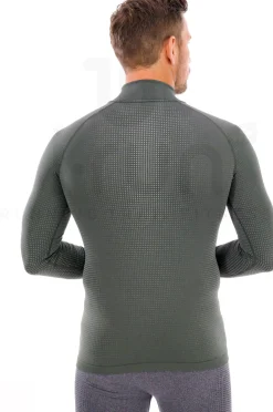 Homme Odlo Manches Longues^Performance Warm 1/2 Zip