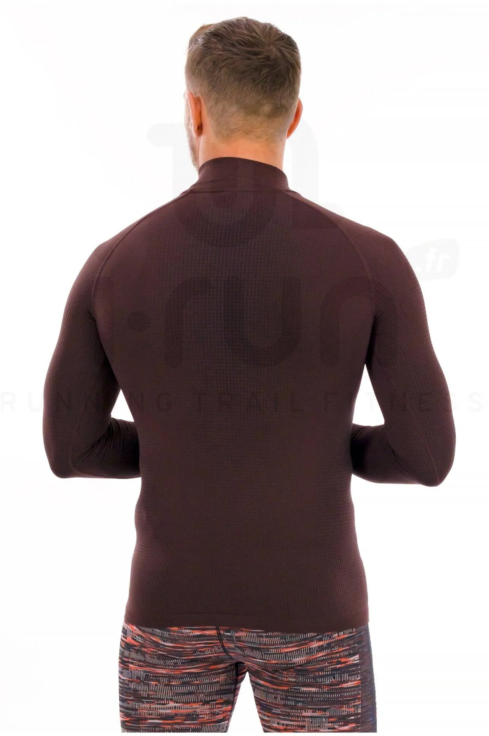 Homme Odlo Manches Longues^Performance Warm 1/2 Zip