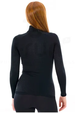 Femme Odlo Manches Longues^Performance Warm 1/2 Zip femme