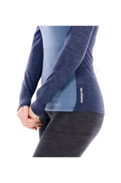 Femme Odlo Manches Longues^Performance Wool 150 1/2 Zip femme