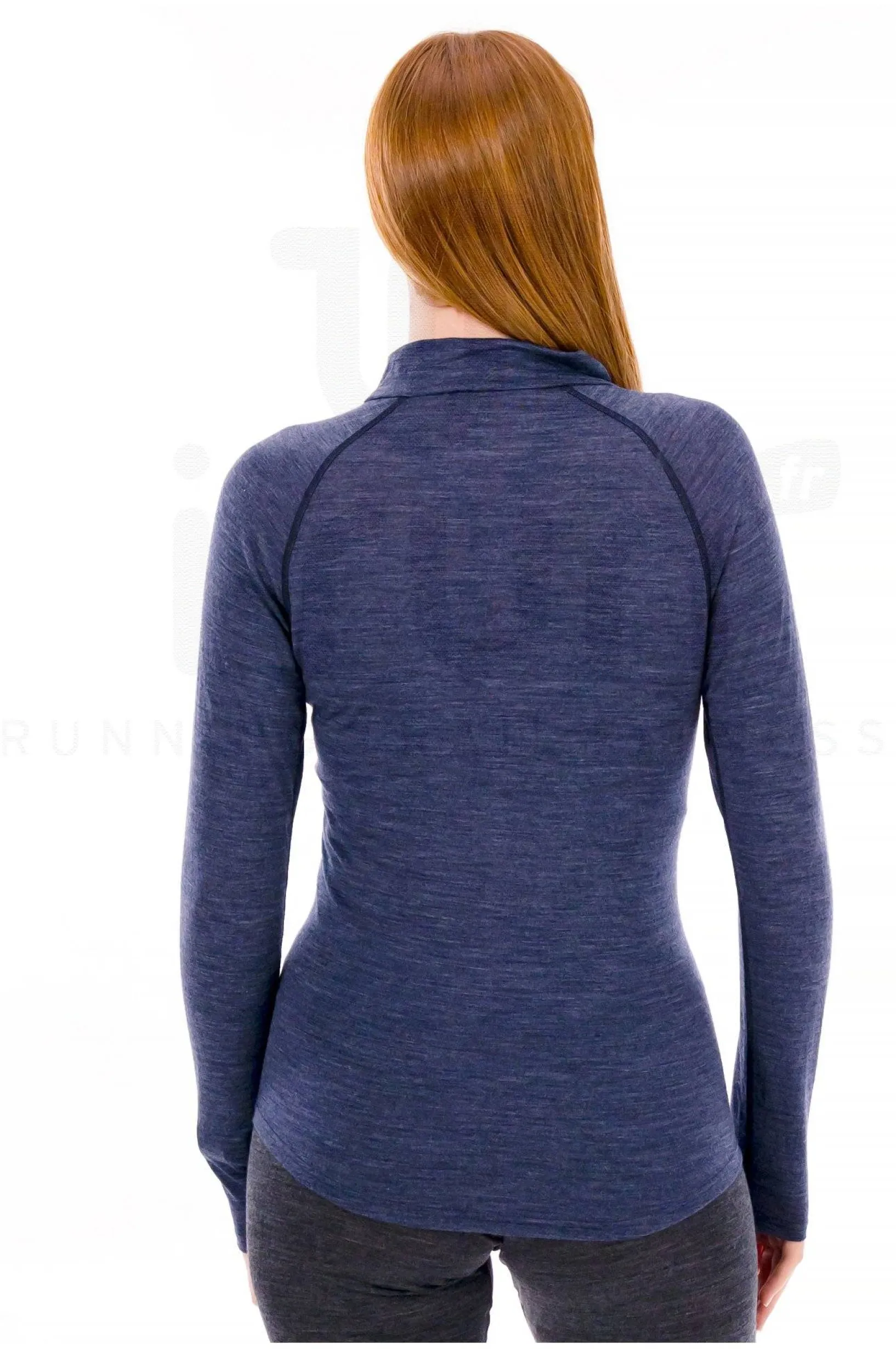 Femme Odlo Manches Longues^Performance Wool 150 1/2 Zip femme