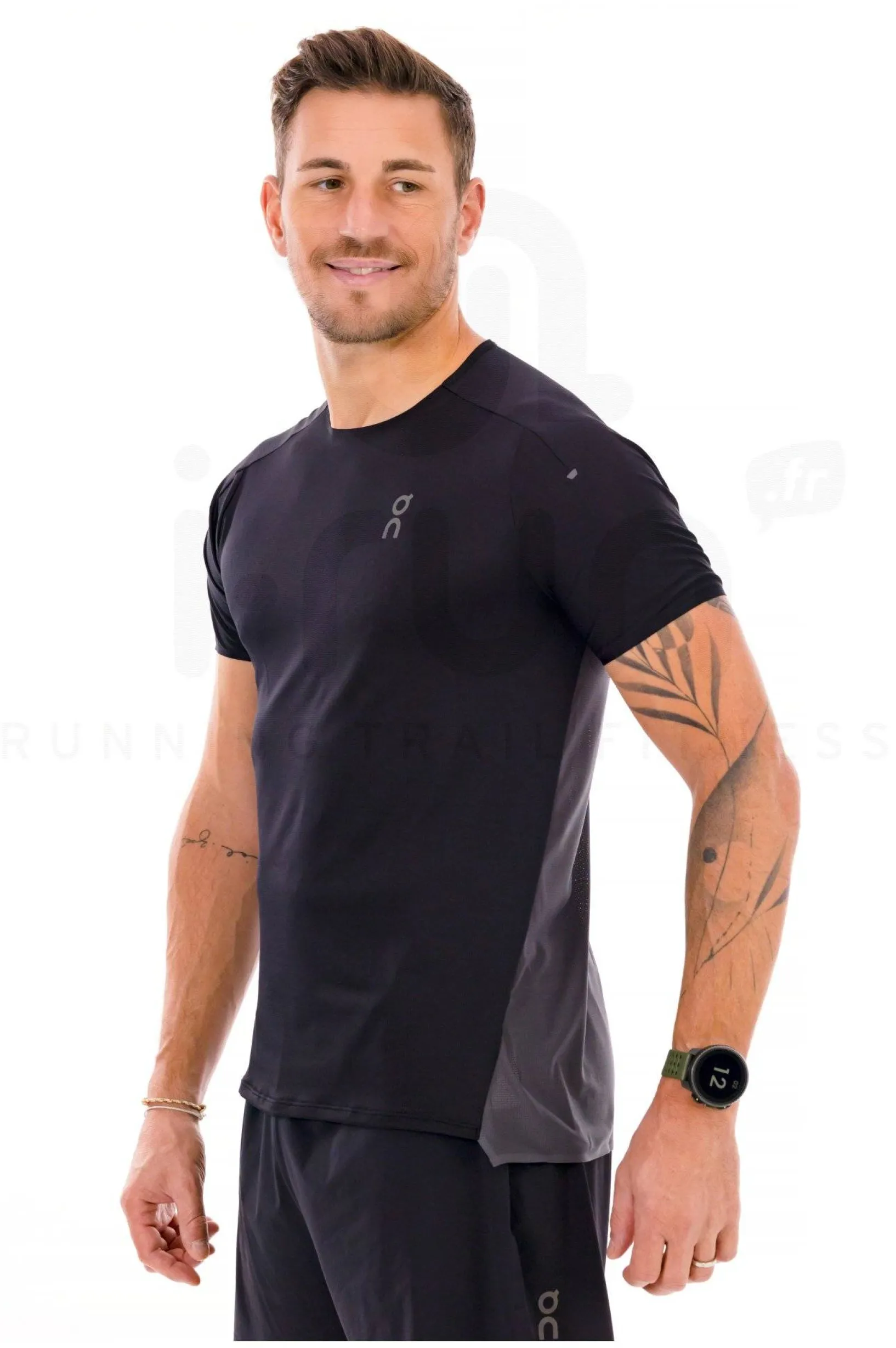 Homme On-Running Manches Courtes^Performance-T