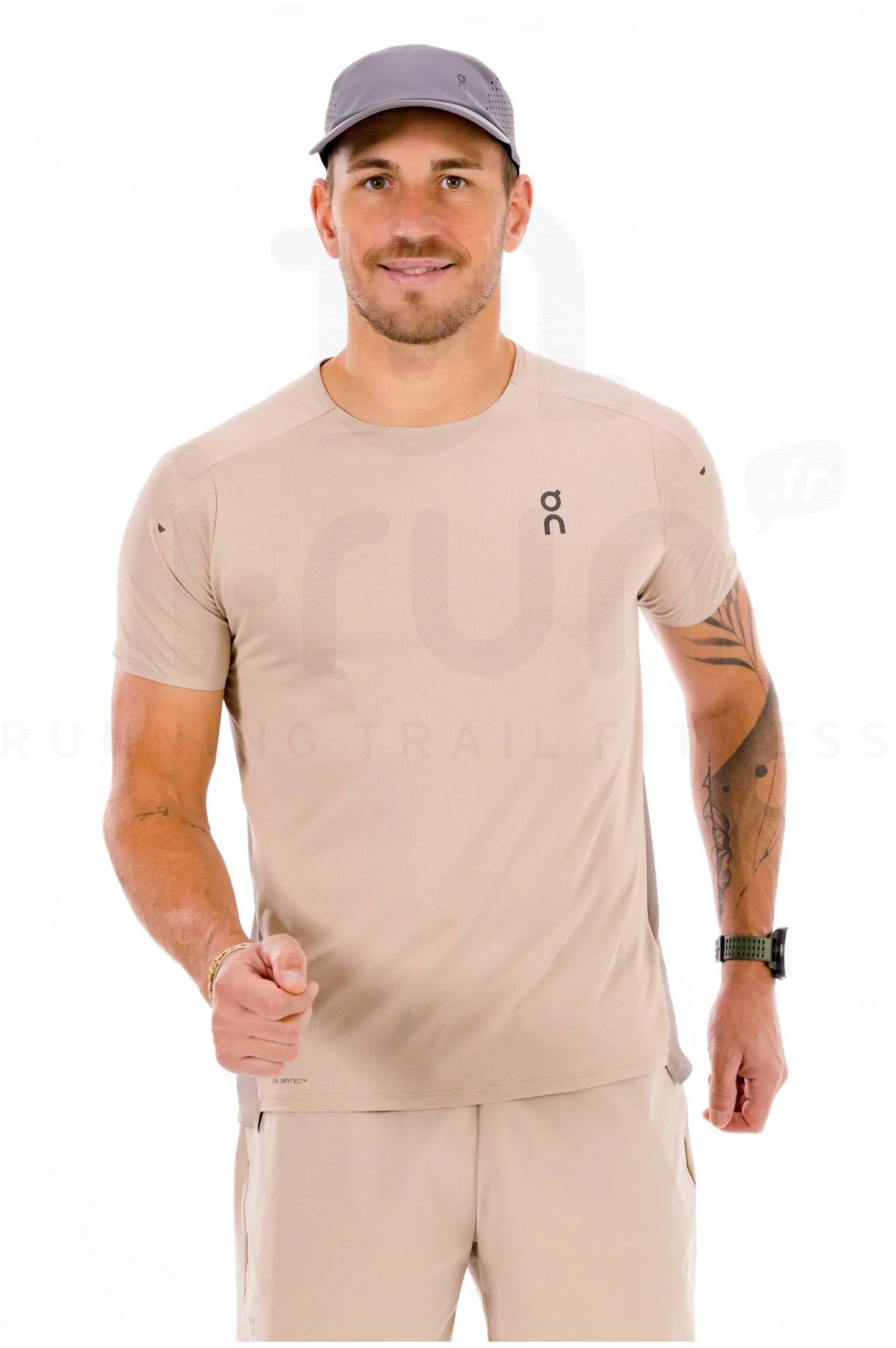 Homme On-Running Manches Courtes^Performance-T