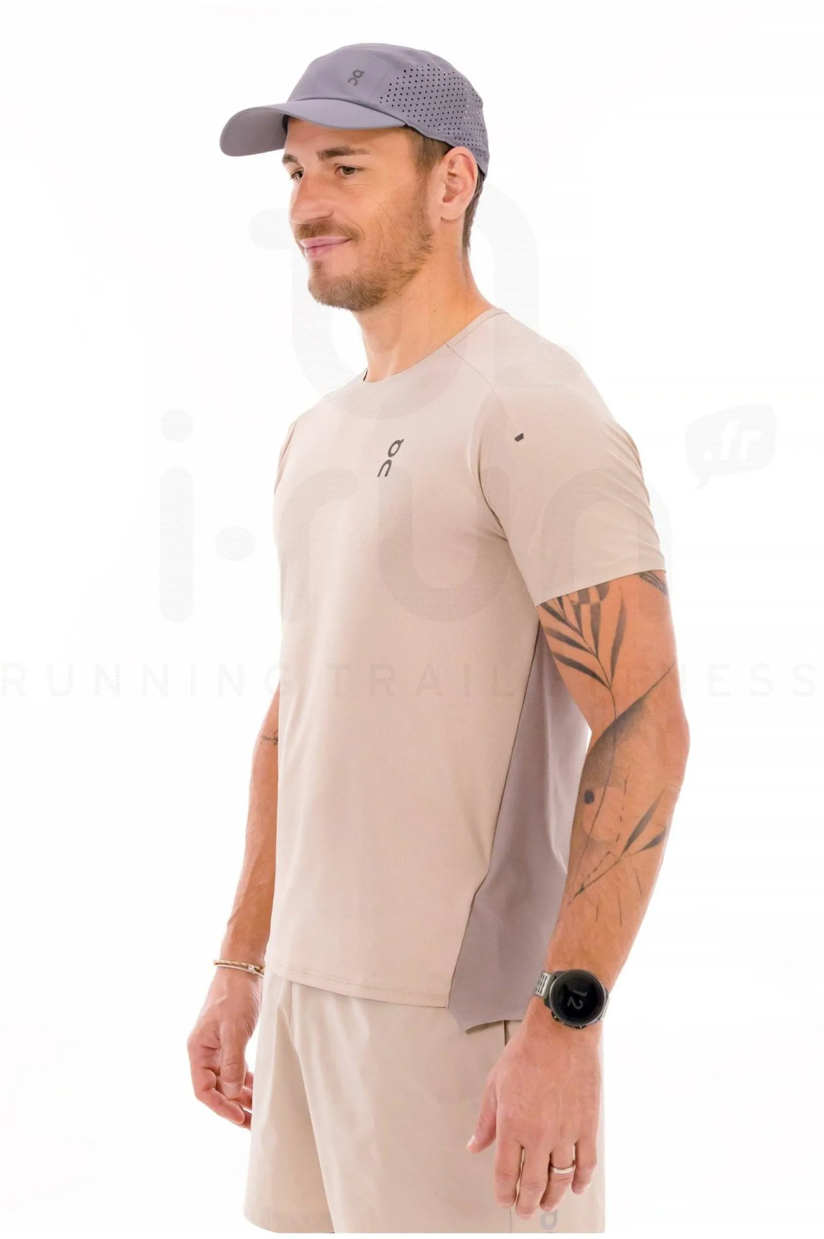 Homme On-Running Manches Courtes^Performance-T
