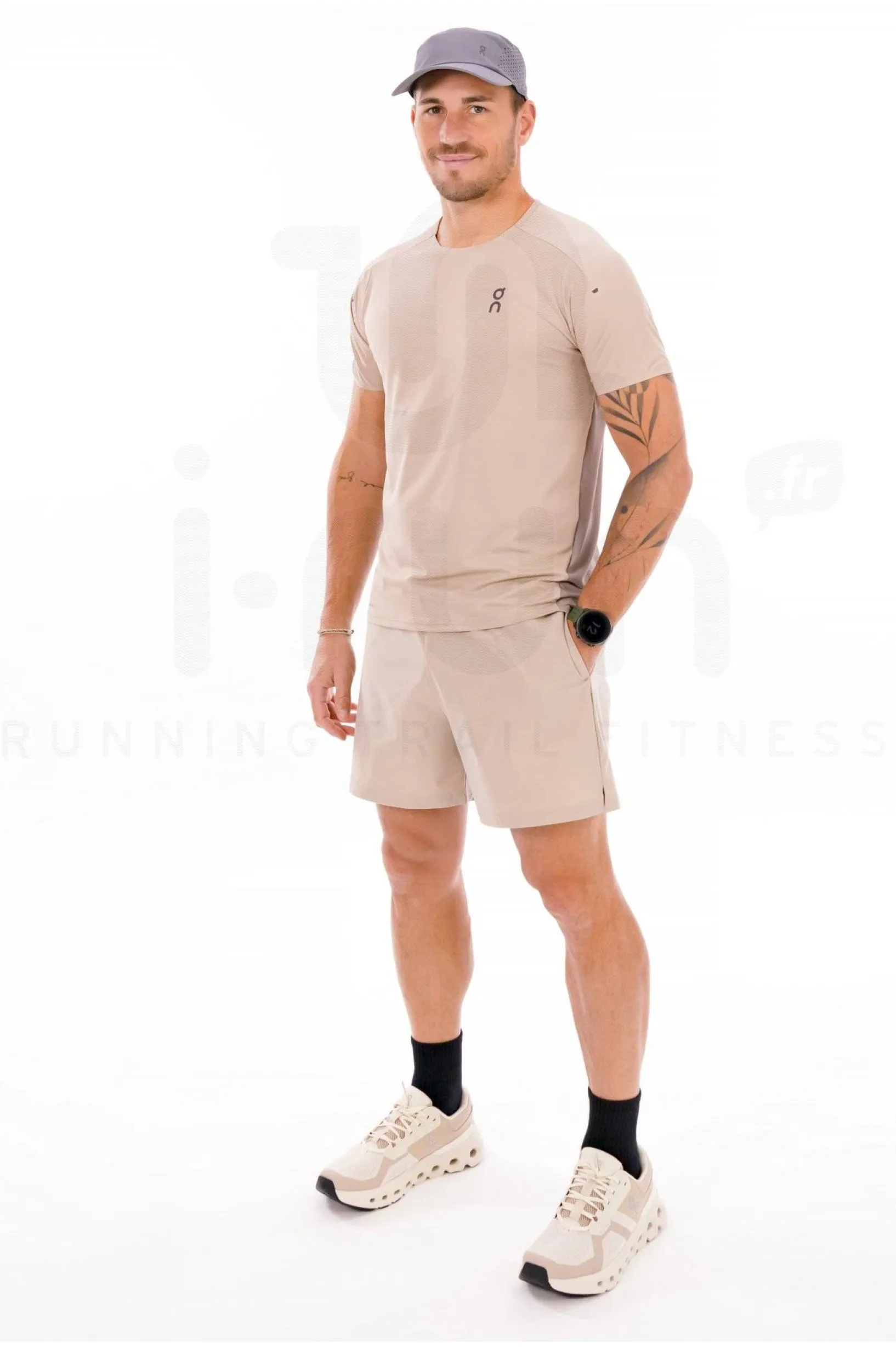 Homme On-Running Manches Courtes^Performance-T