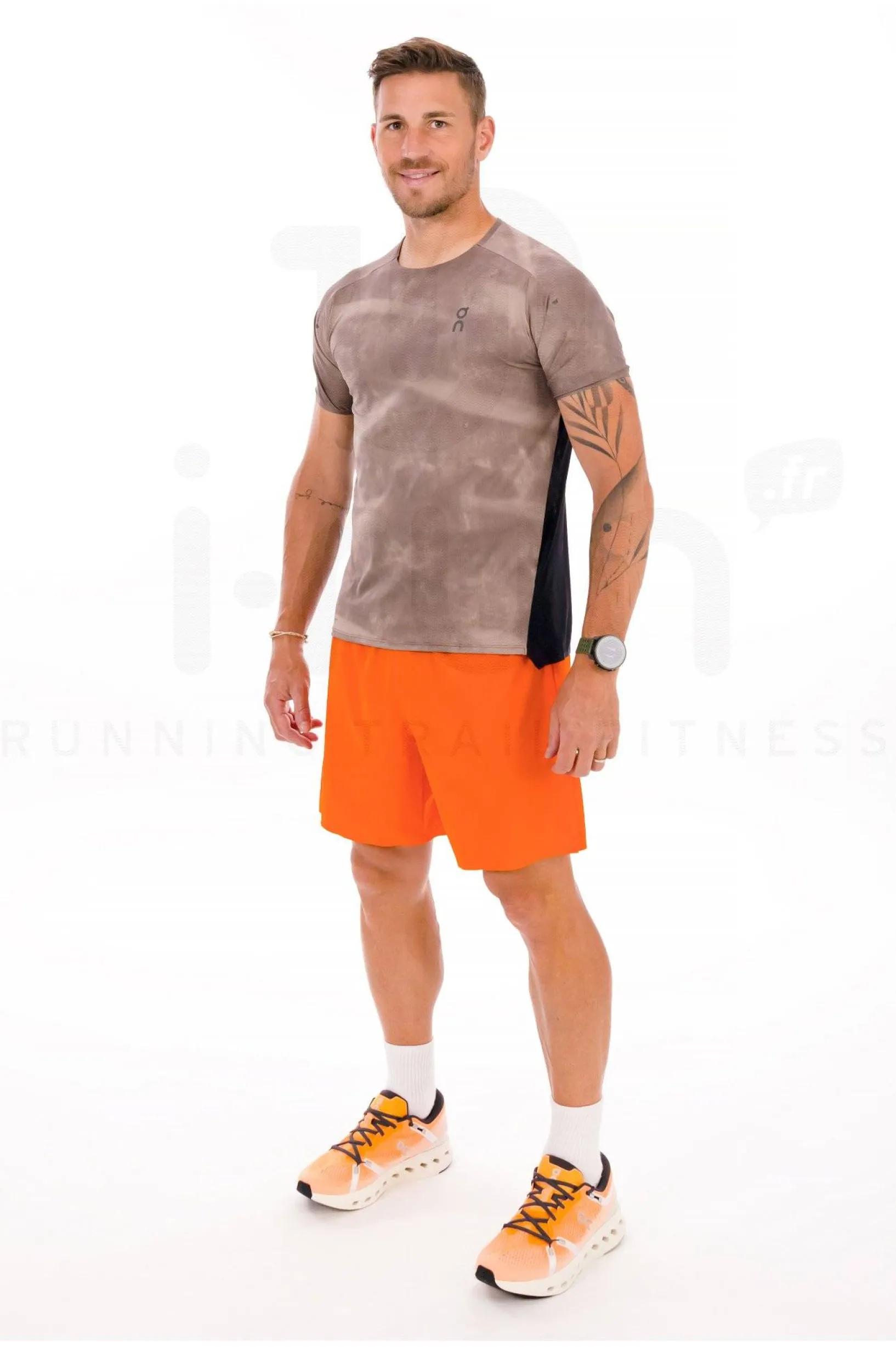 Homme On-Running Manches Courtes^Performance-T