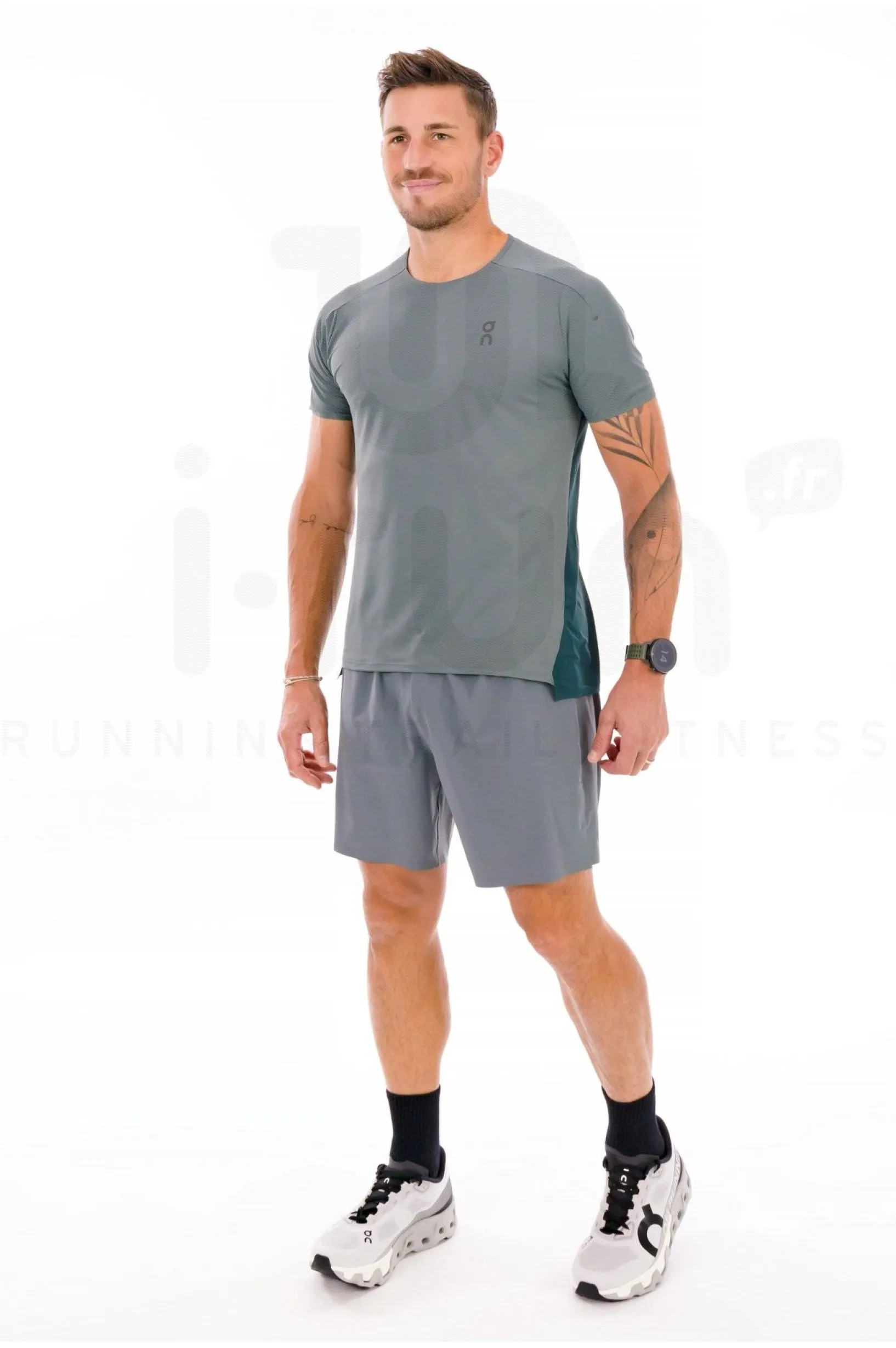 Homme On-Running Manches Courtes^Performance-T