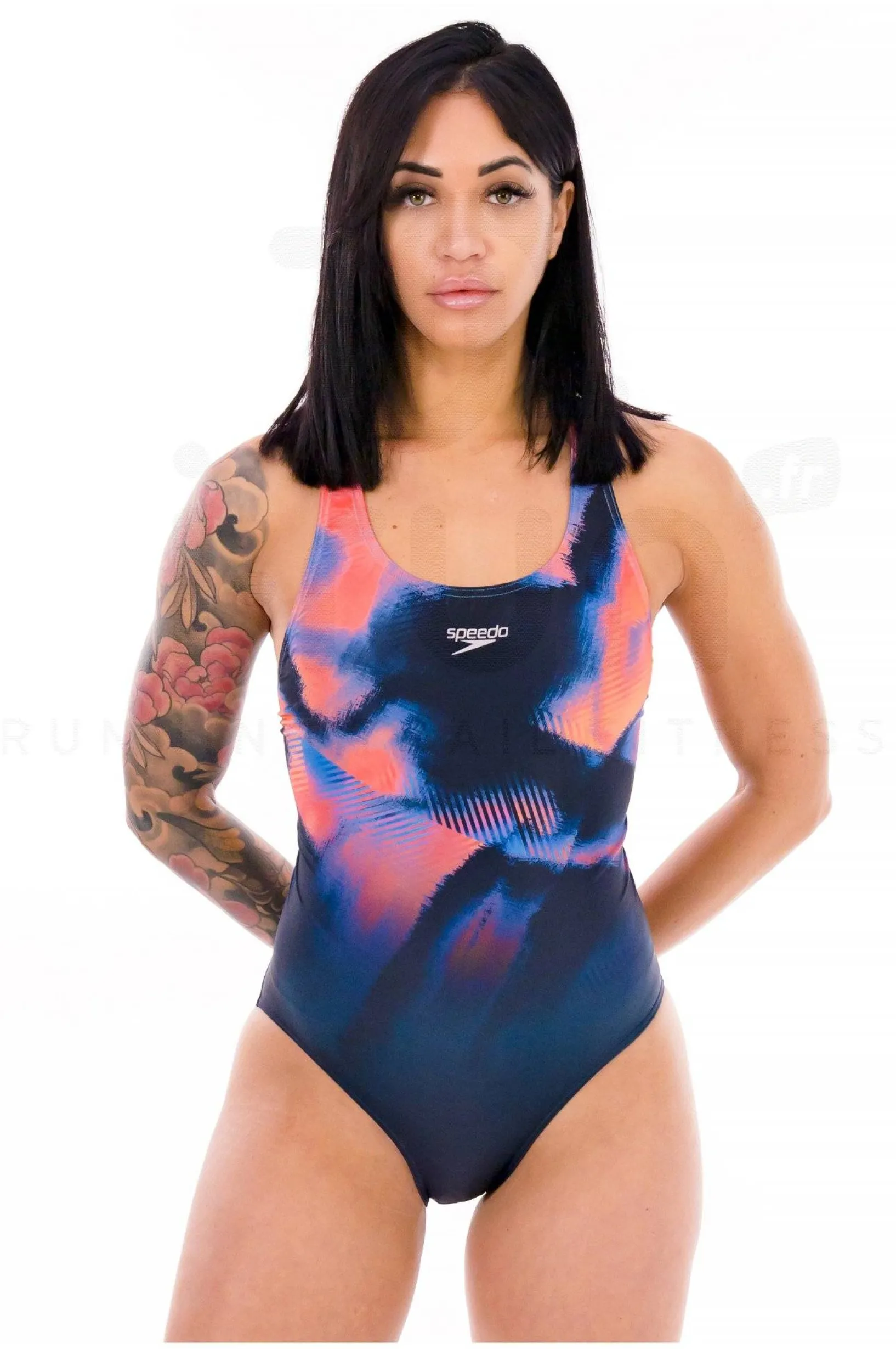 Femme Speedo Natation^Placement Digital Powerback femme
