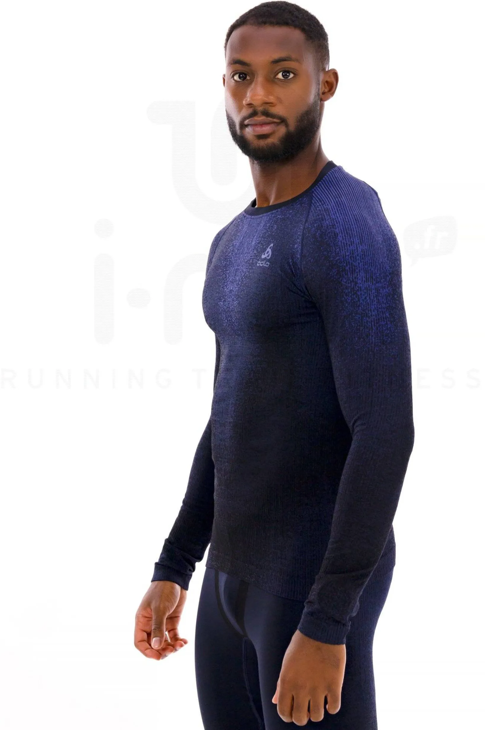 Homme Odlo Manches Longues^POW Blackcomb