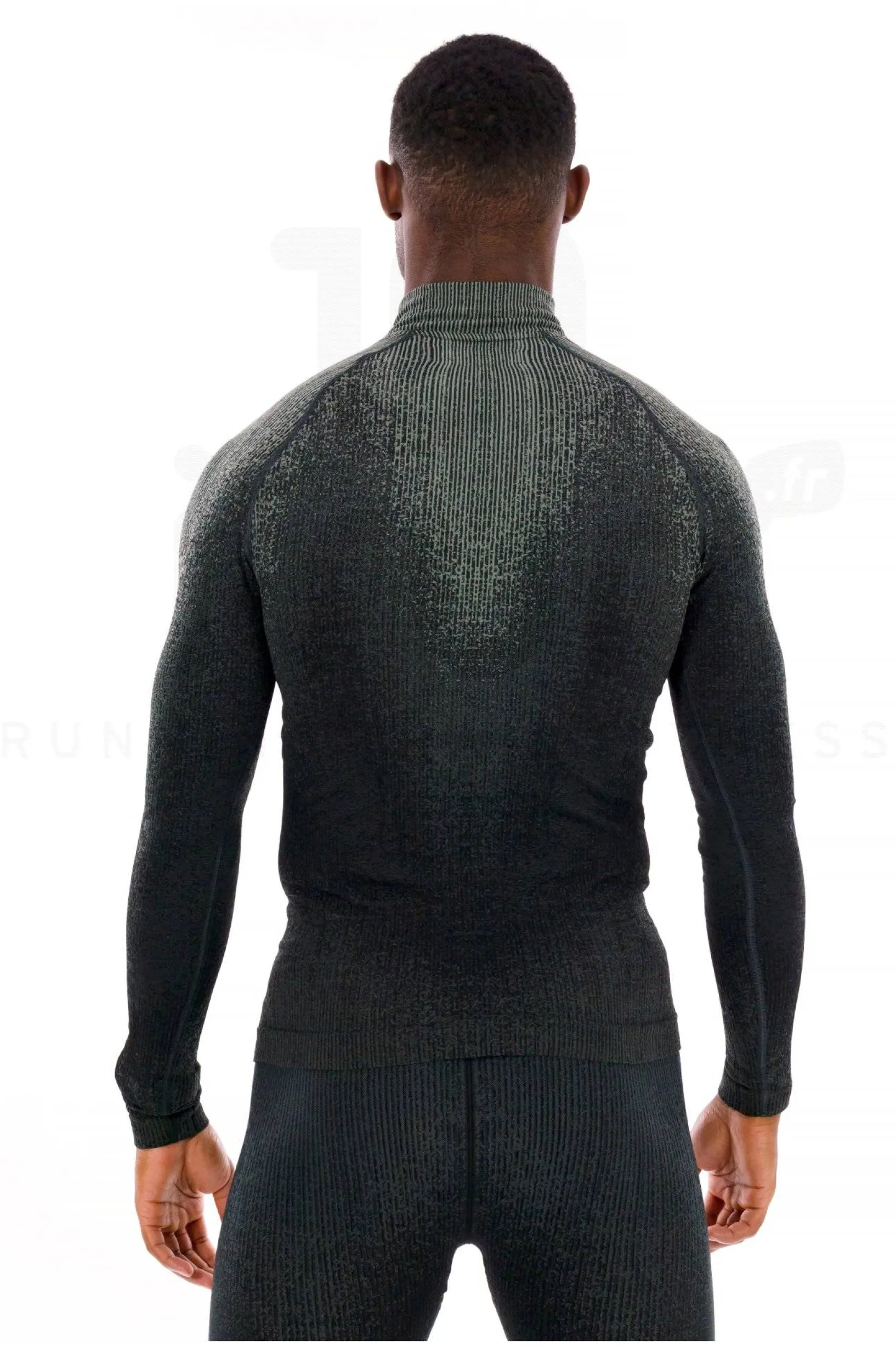 Homme Odlo Manches Longues^POW Blackcomb 1/2 Zip