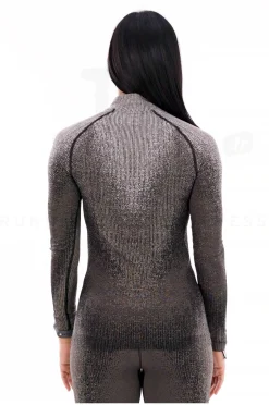 Femme Odlo Manches Longues^POW Blackcomb 1/2 Zip femme