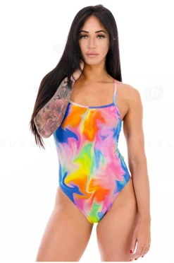 Femme Speedo Natation^Printed V-back femme