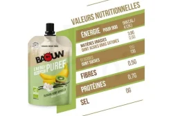 Baouw Gels^Purée nutritionnelle bio - Banane - Kiwi - Vanille