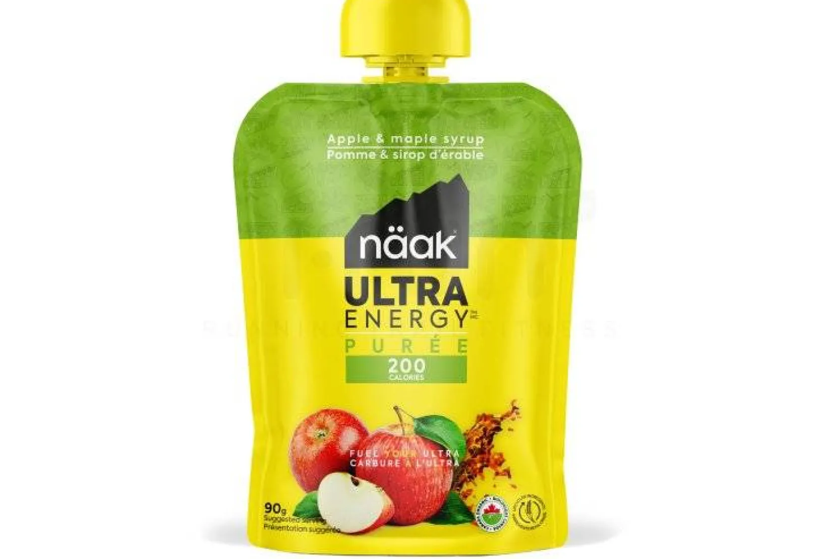 Naak Gels^Purée Ultra Energy - pomme et sirop d'érable