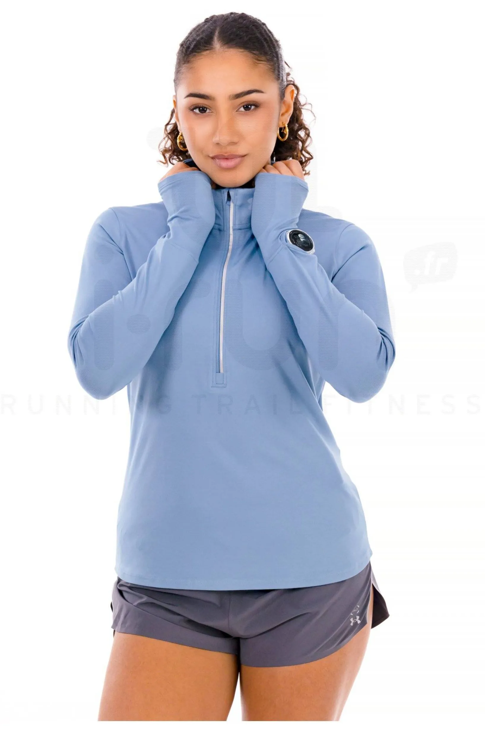 Femme Under Armour Manches Longues^Qualifier Run femme