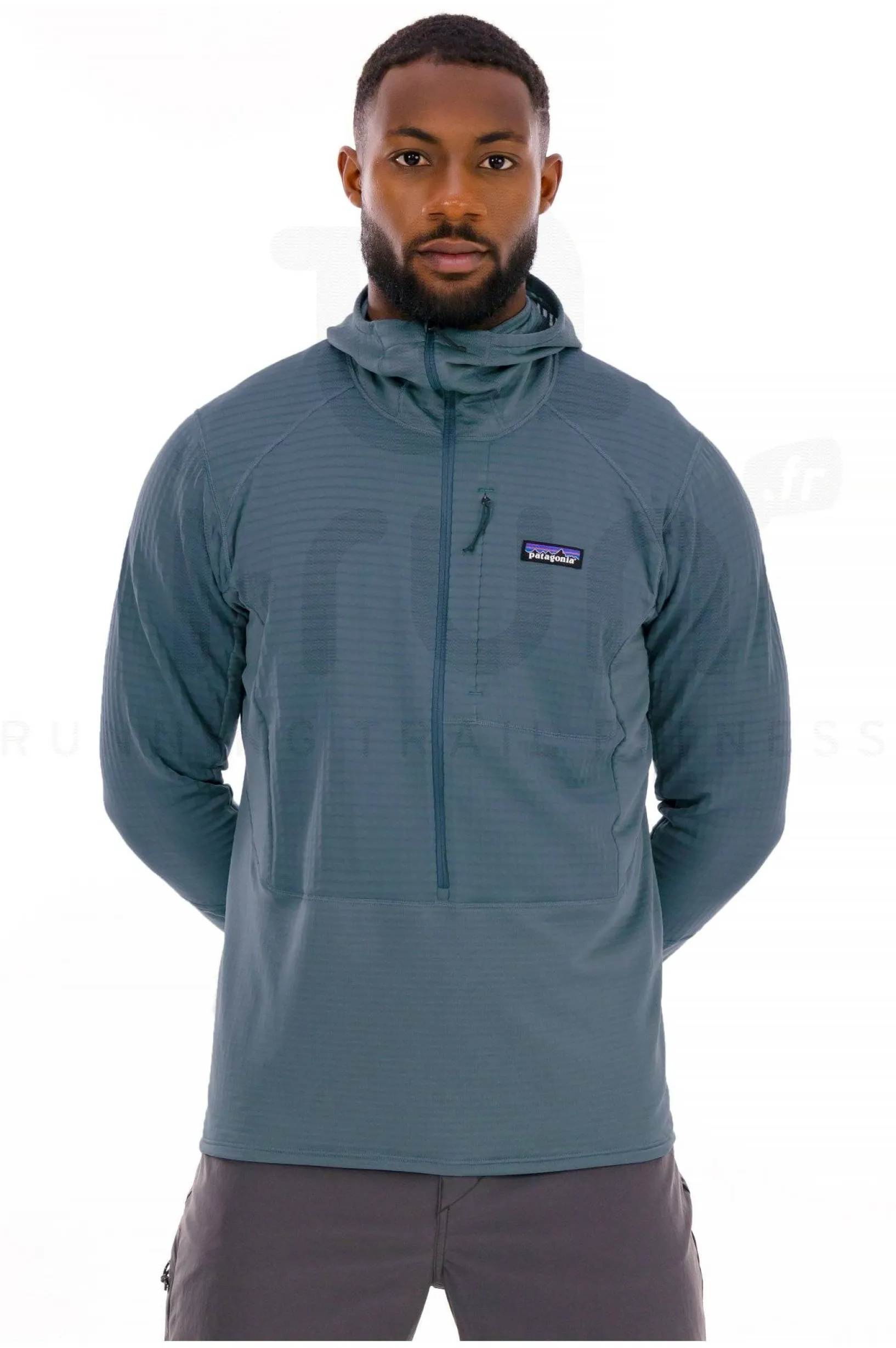 Homme Patagonia Manches Longues^R1 Fleece Hoody