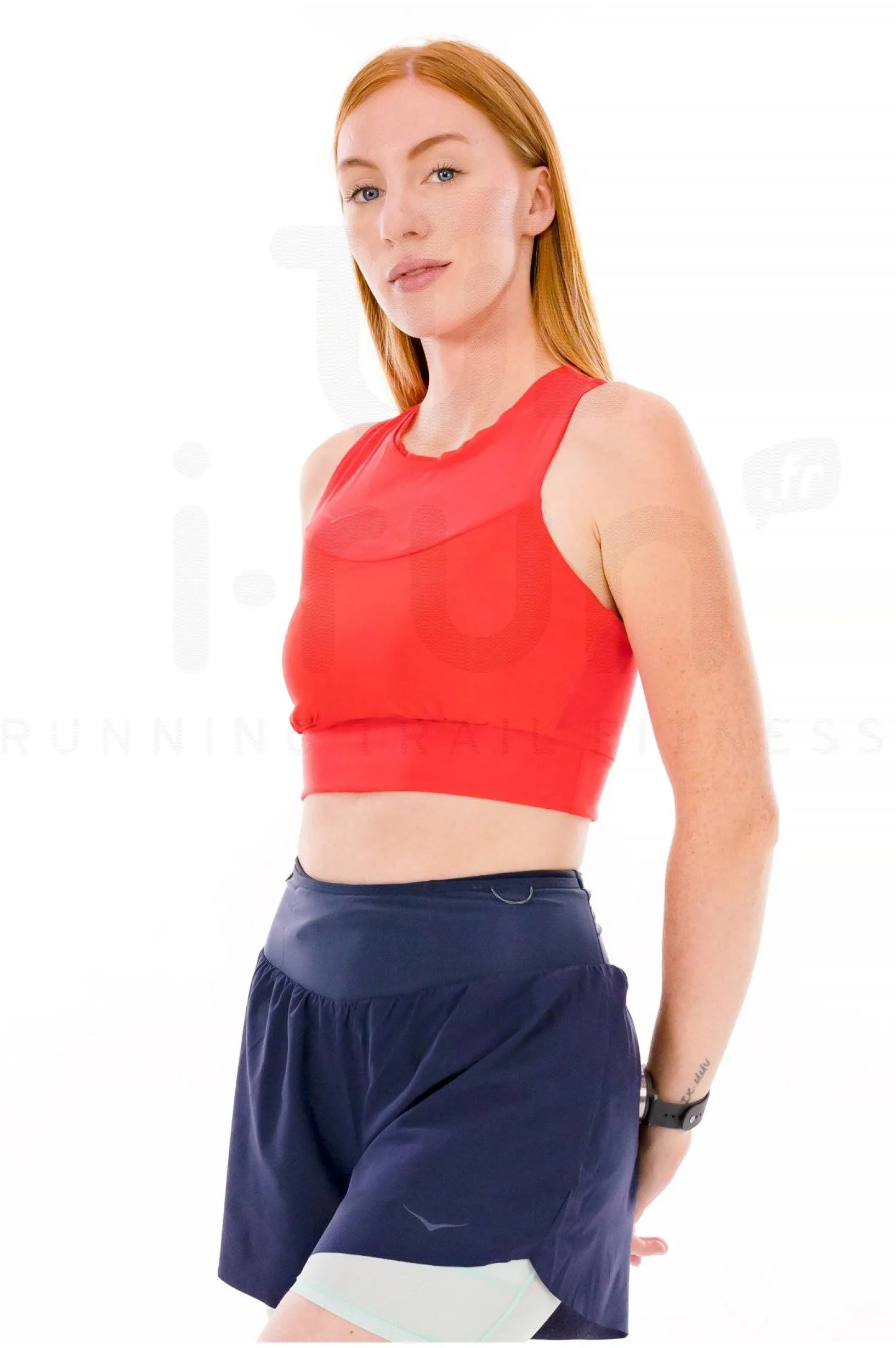 Femme Hoka One One Brassières / Soutiens-Gorge^Race Day Pocket femme