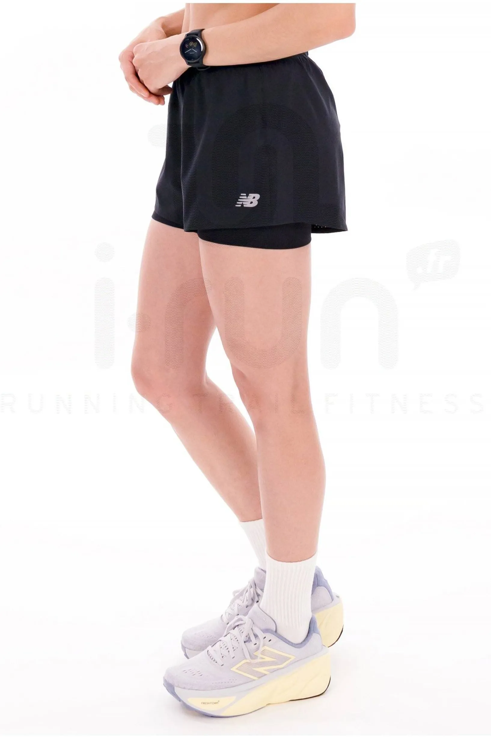 Femme New Balance Shorts / Cuissards / Jupes^RC 2 en 1 femme