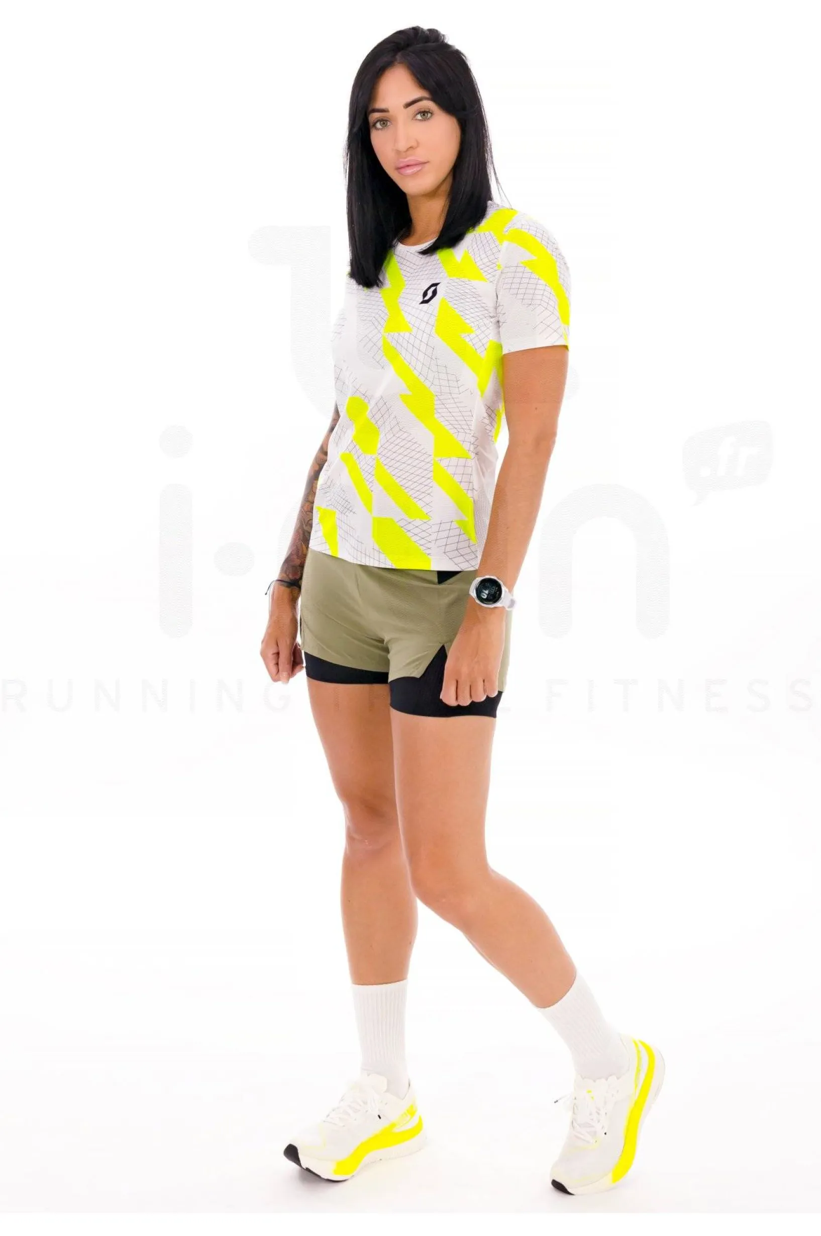 Femme Scott Manches Courtes^RC Run femme