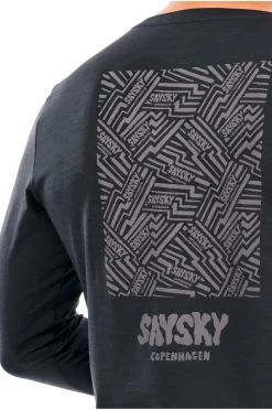 Homme Saysky Manches Longues^Reflective Logo Pace