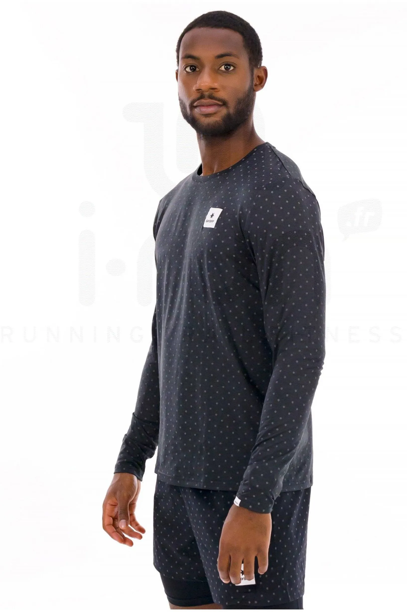 Homme Saysky Manches Longues^Reflective Polka Pace