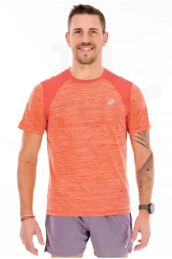 Homme Asics Manches Courtes^Road