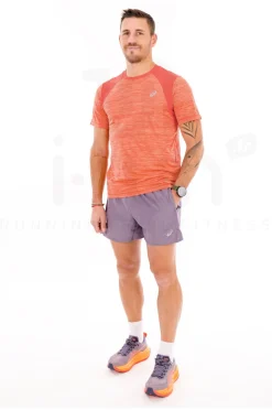 Homme Asics Manches Courtes^Road