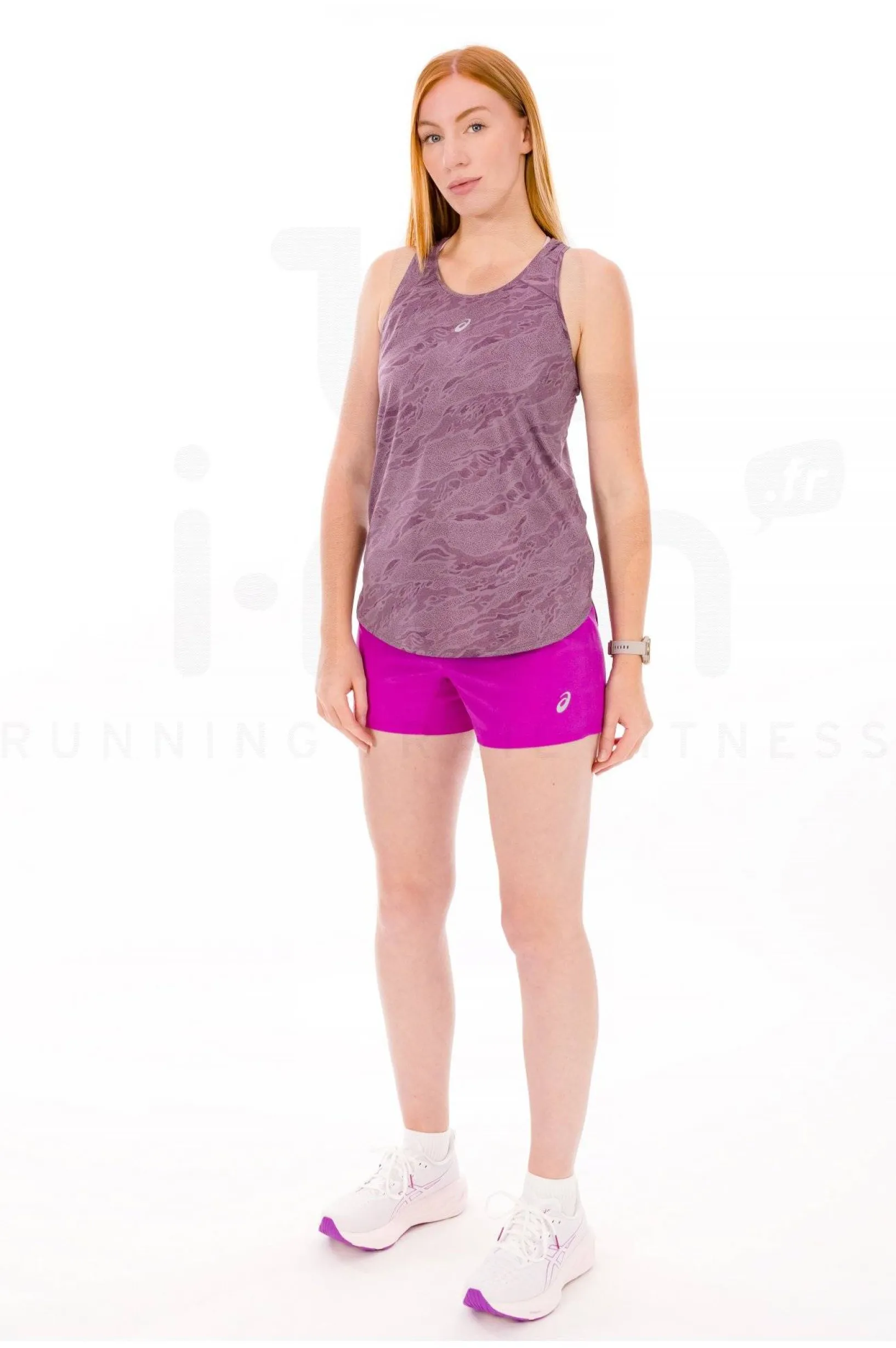 Femme Asics Débardeurs^Road All Over Print femme