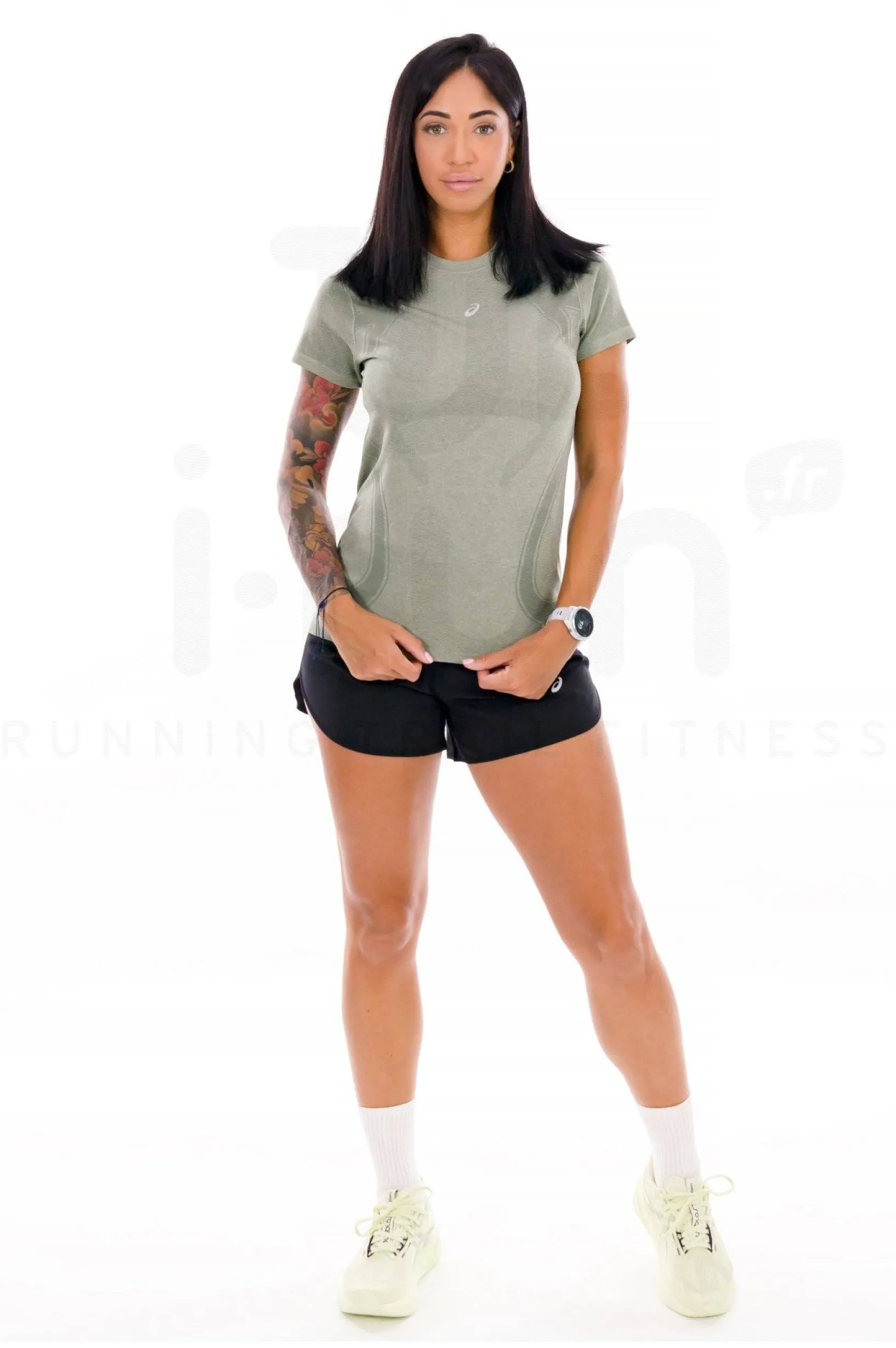 Femme Asics Shorts / Cuissards / Jupes^Road femme